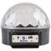 Светодиодная система "Диско-шар" с пультом ДУ и Bluetooth, 220В, SL601-257