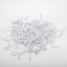 Гирлянда Айсикл 4,8х0,6 м, с эффектом мерцания, белый ПВХ, 176LED, цвет: Белый, 220В