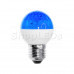 Лампа строб e27 ∅50мм синяя, SL411-123