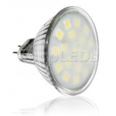 Светодиодная лампа MR16-5050-18LED-4W (220V, 4W) (белый 6000K)